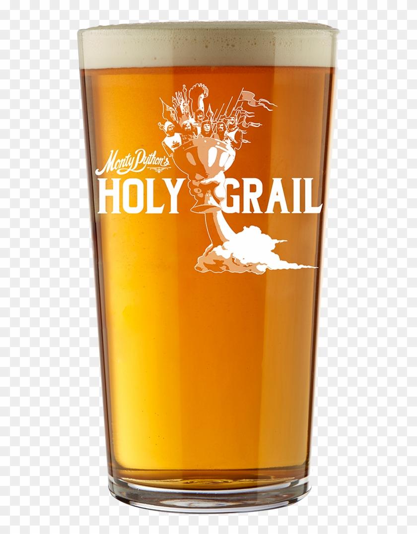 Monty Python's Holy Grail Conical Pint Glass - Guinness Clipart #4356148