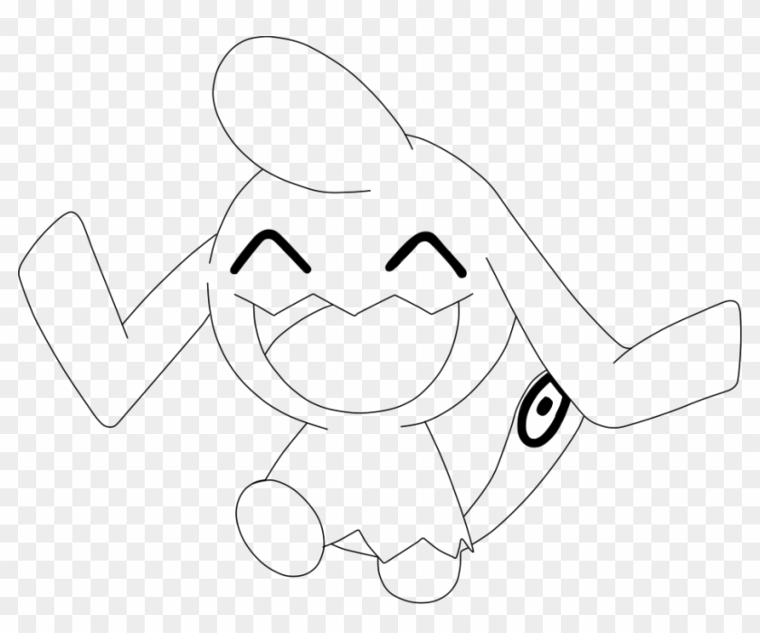 Wynaut - Line Art Clipart