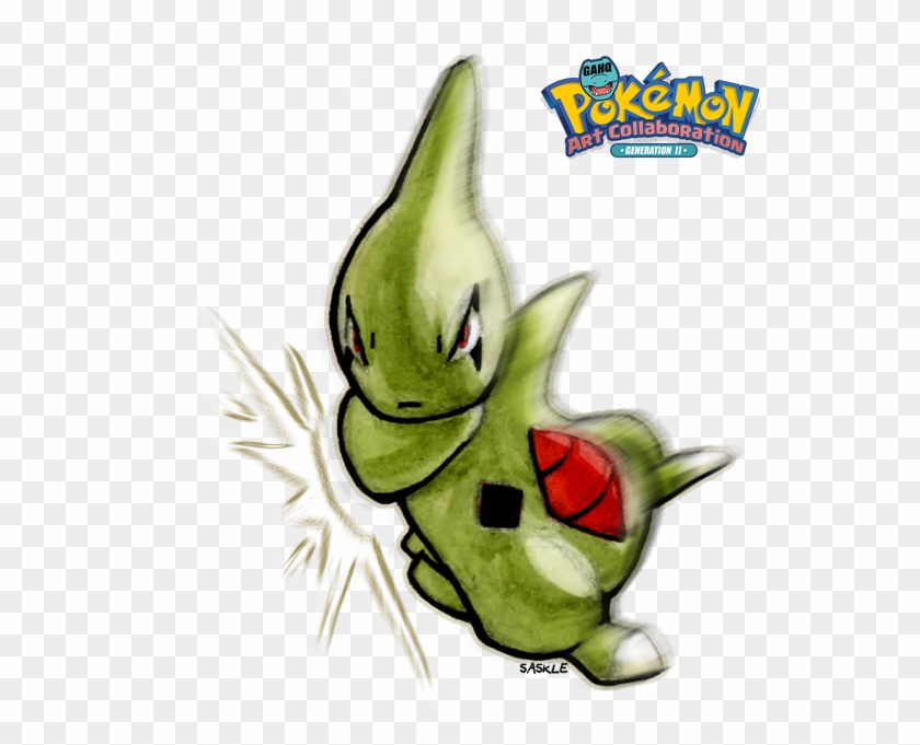 #246 Larvitar Used Body Slam And Stone Edge In The - Pokemon Black Clipart