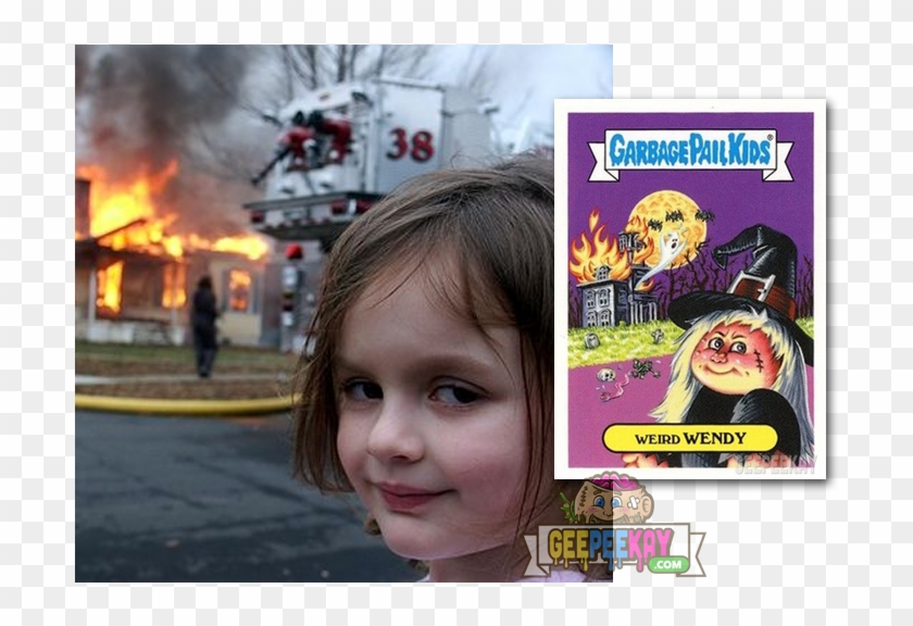 Disaster Girl - Hope This Email Finds You Well Meme Clipart