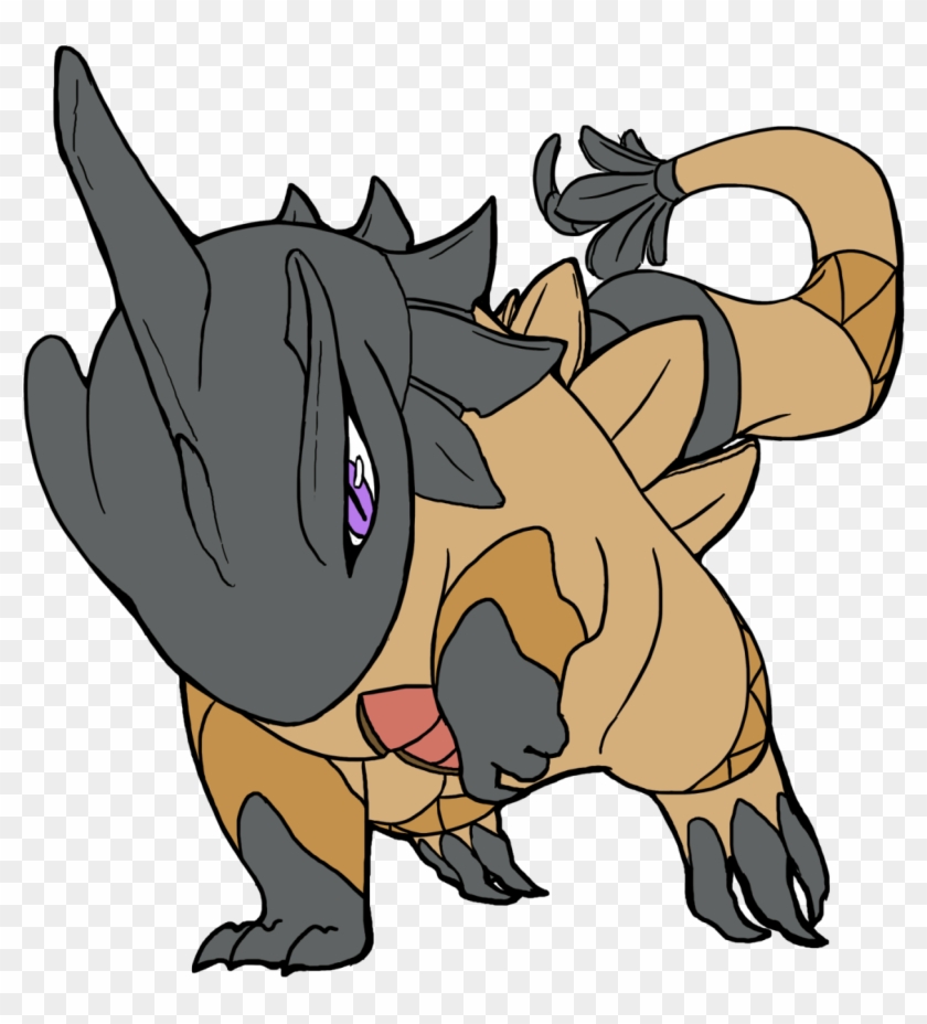 “ Made A Larvitar Variation Once - Cartoon Clipart #4356637