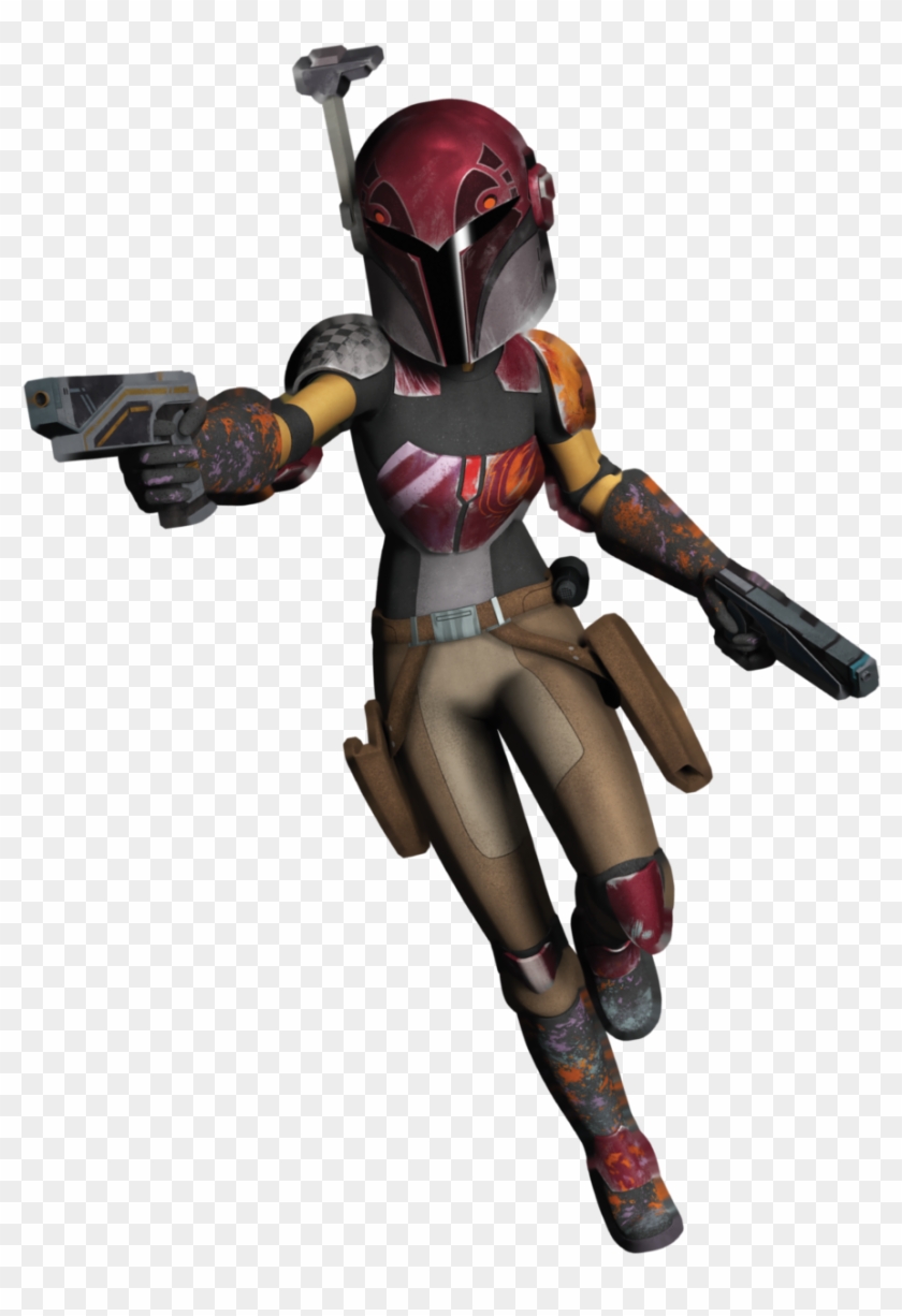 Star Wars Rebels Sabine Suit Clipart