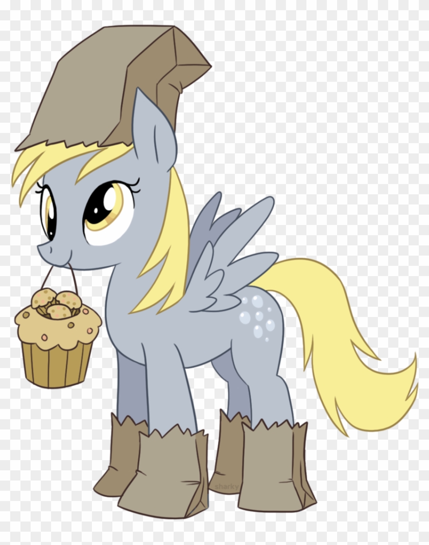 Paper Bags Artist Bizcuit Costume Derpy Hooves Muffins - Derpy Hooves Paper Bag Clipart #4356728