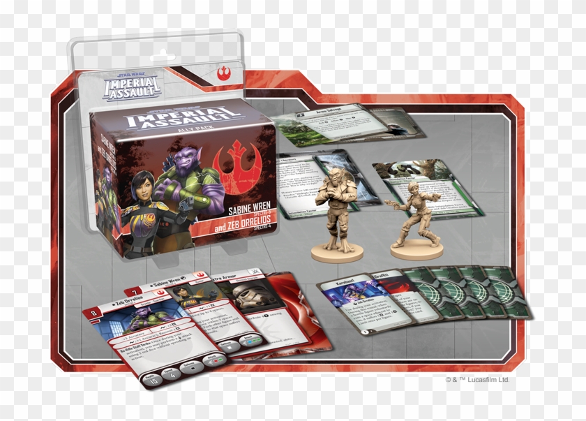 Star Wars Imperial Assault - Imperial Assault Alliance Rangers Clipart #4356910
