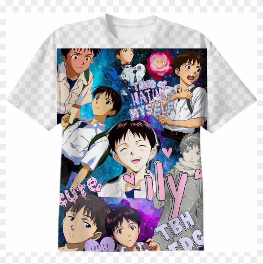 Neon Genesis Evangelion Shinji Ikari $38 - Cartoon Clipart #4357000