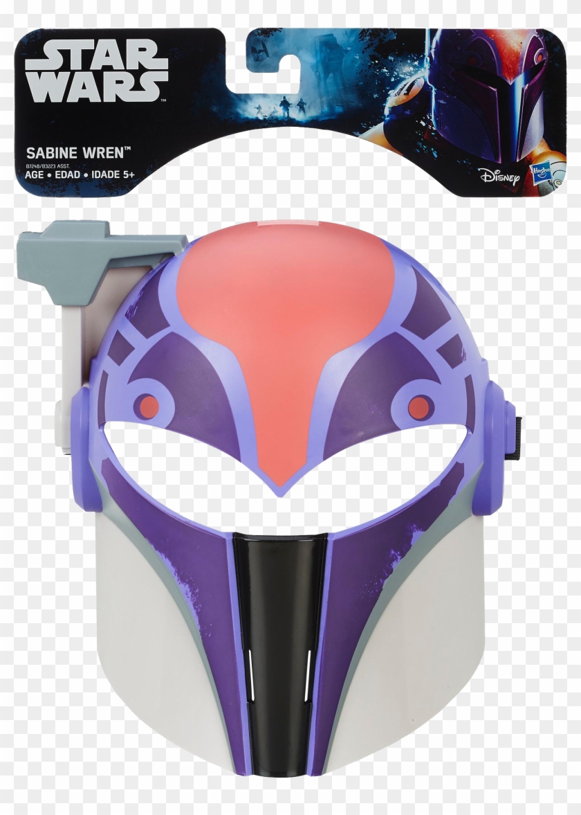 Star - Star Wars Sabine Wren Mask Clipart #4357060