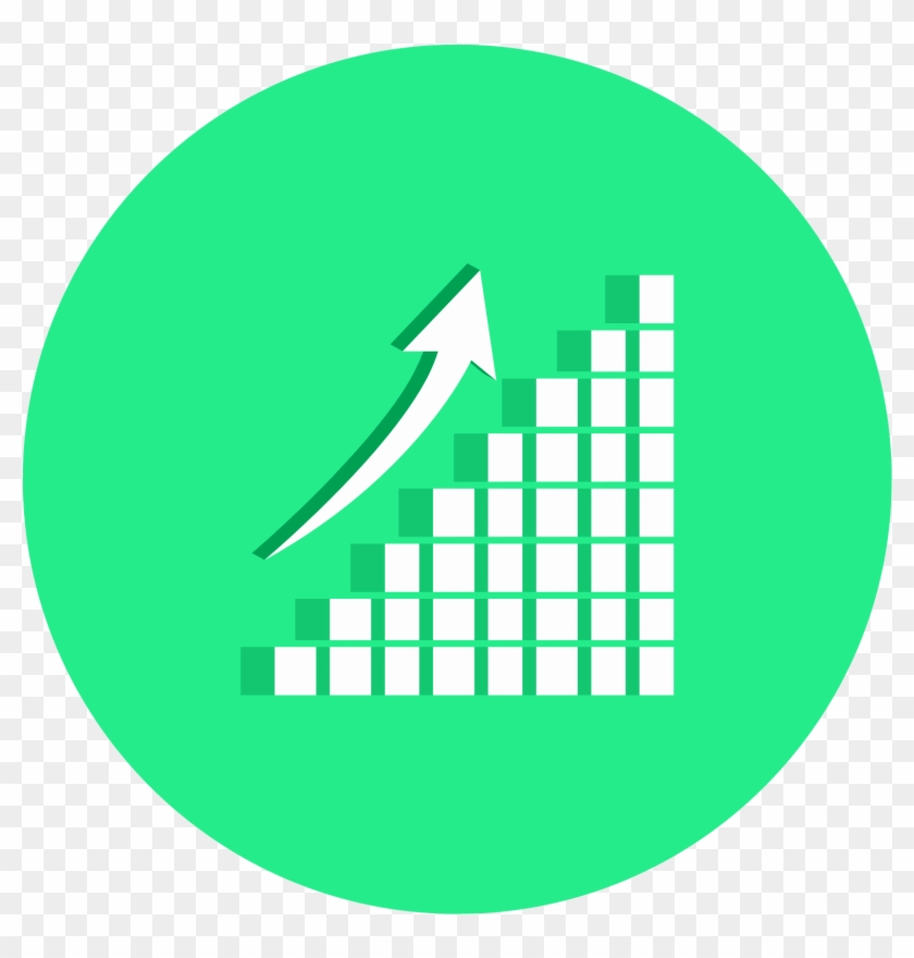 Profit Chart 3d Icon - Gloucester Road Tube Station Clipart #4357187
