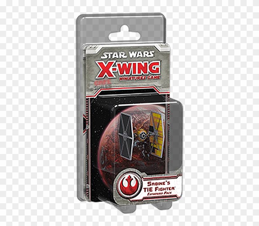 Sw Xwingsabinestiefighter B - Sabine's Tie Fighter Expansion Clipart