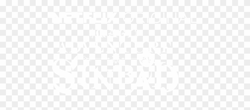 Adventure Of Sinbad - Johns Hopkins Logo White Clipart #4357298