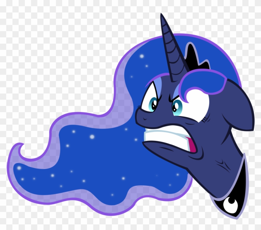 Filipino-dashie, Bust, Female, Gritted Teeth, Jewelry, - Mlp Luna Clipart