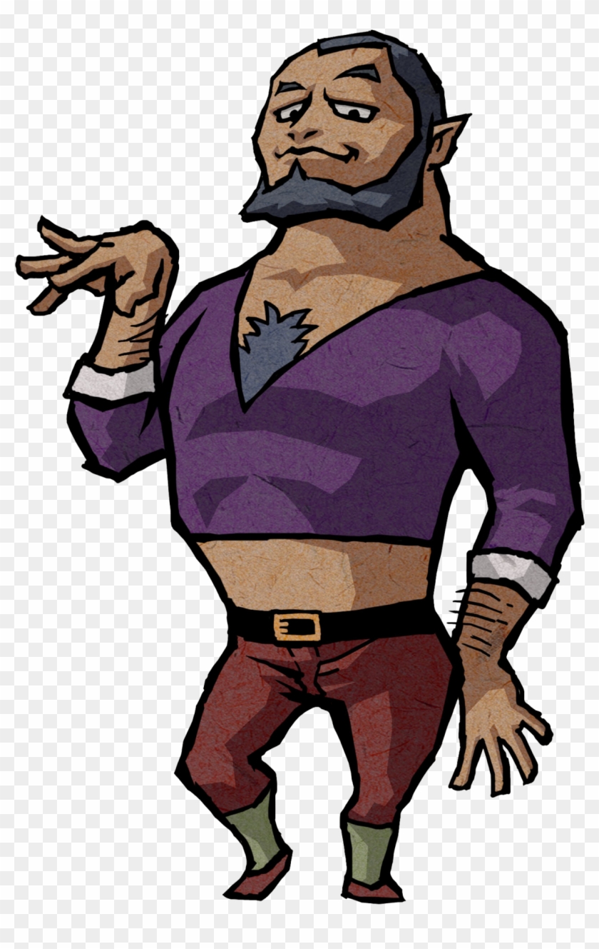 Zelda Wind Waker Chara Design Clipart #4357521