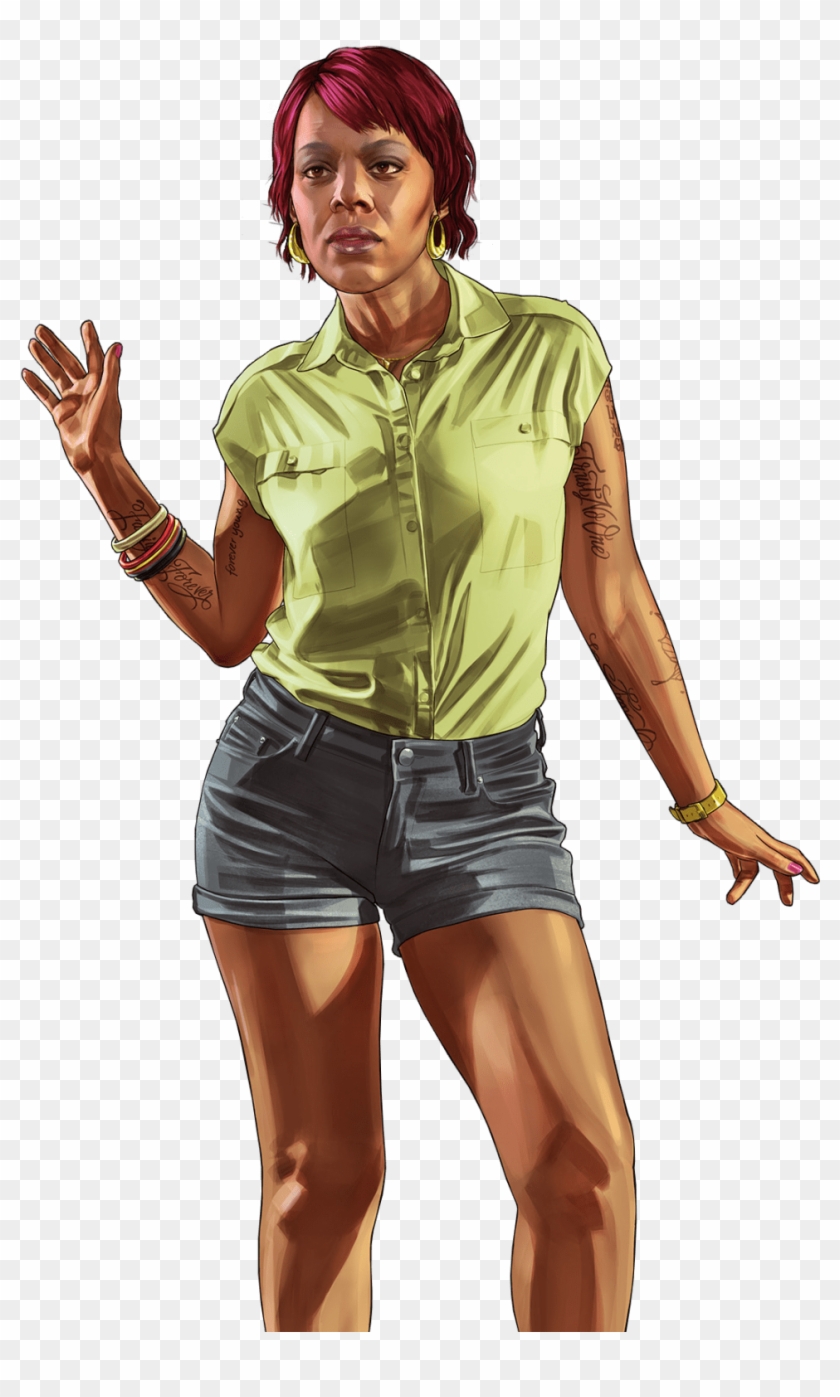 Gta V Characters Tonya Clipart