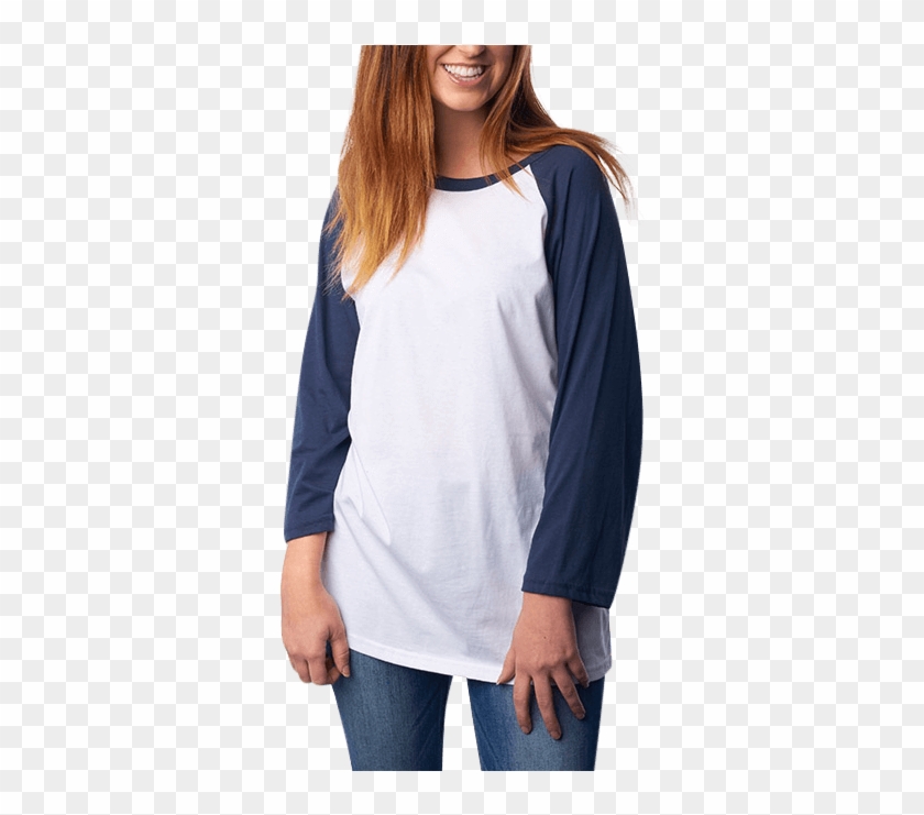 Long Sleeve Baseball Tee - Photo Shoot Clipart