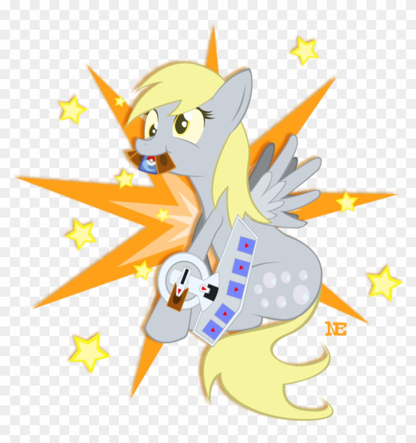 Derpy Hooves, Female, Mare, Pegasus, Pony, Safe, Yu - Cartoon Clipart