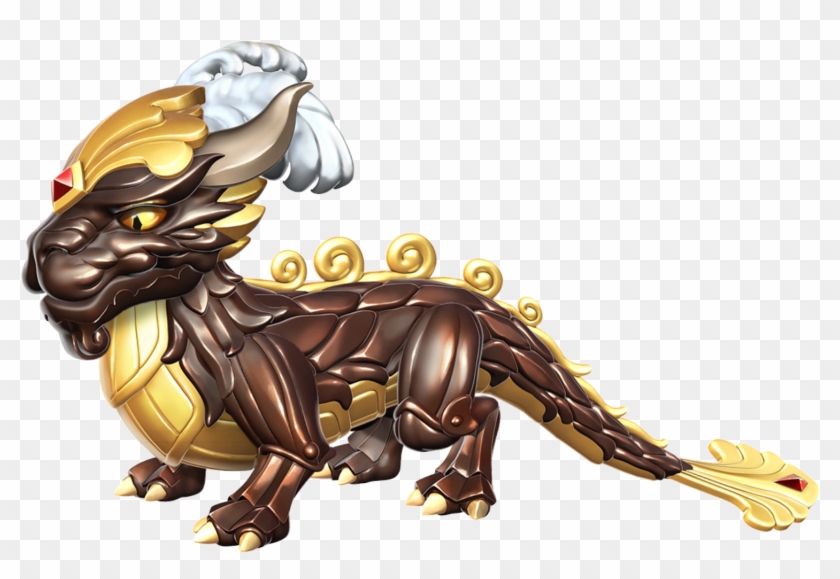 Bronze Dragon - Dragon Mania Bronze Dragon Clipart