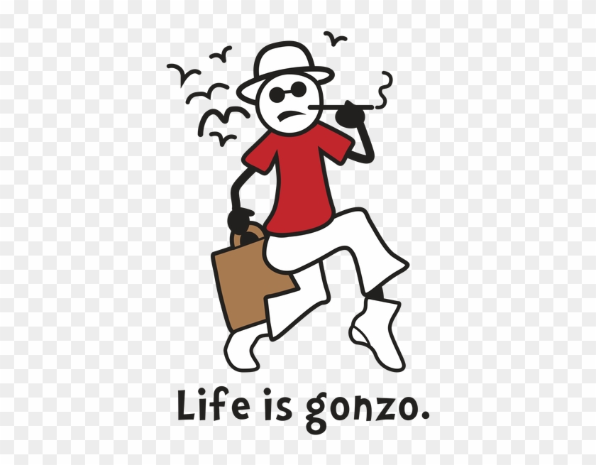 Life Is Gonzo - Illustration Clipart #4358392