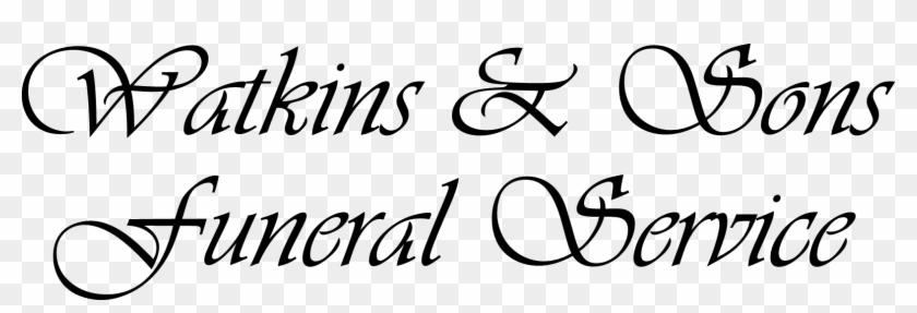Chiles-cooper Funeral Home - Calligraphy Clipart