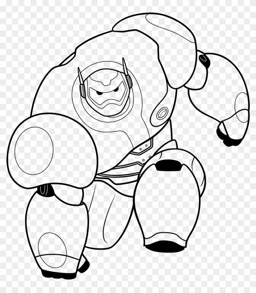 Big Hero 6 Coloring Pages Big Hero 6 Coloring Pages Clipart #4358936