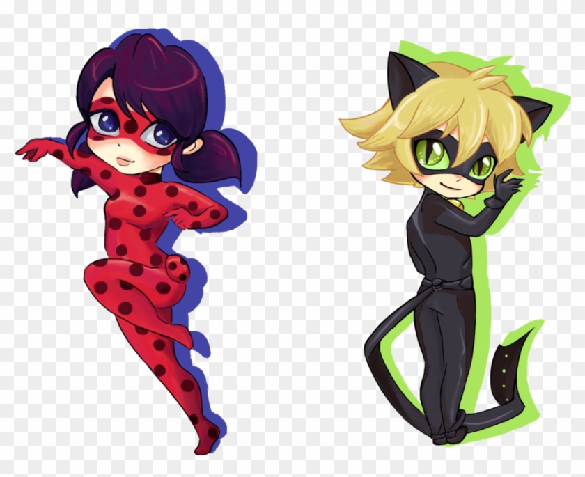 #miraculousladybug #miraculous #ladybug #catbug #ladynoir - Chibi Chat Noir Miraculous Clipart #4358939