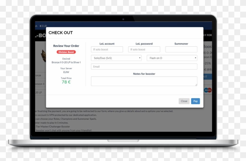 Press Checkout Button - Personal Computer Clipart #4359016