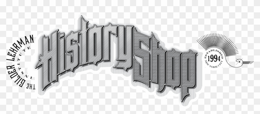 History Shop Logo - Illustration Clipart