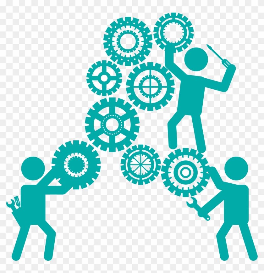 A B O U T - Teamwork Clipart Transparent - Png Download #4359379