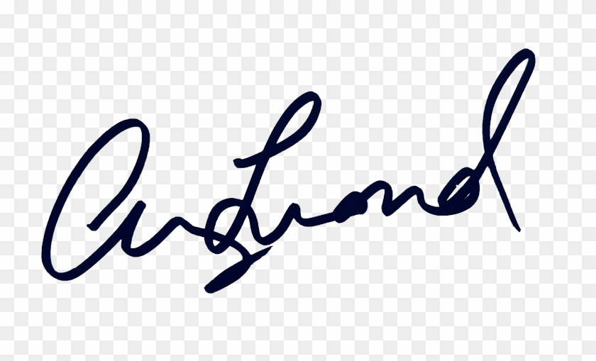 Signature-sml - Calligraphy Clipart