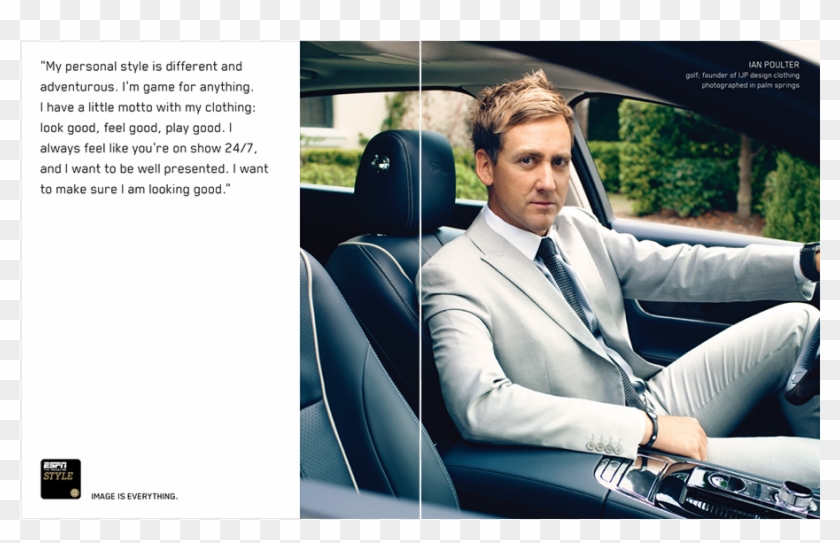 Ian Poulter Spread - Ian James Poulter Cars Clipart