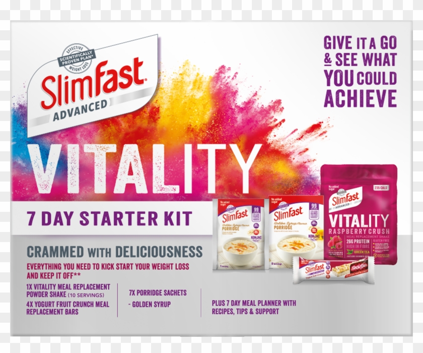 7 Day Vitality Starter Kit - Flyer Clipart