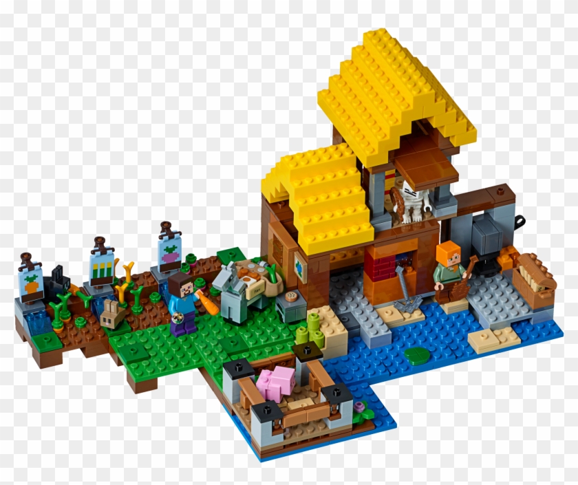 The Farm Cottage - Lego Minecraft The Farm Cottage Clipart