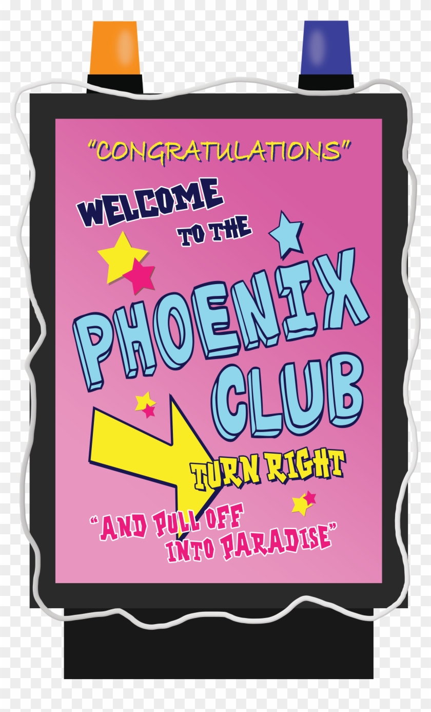 Phoenix Club - Poster Clipart