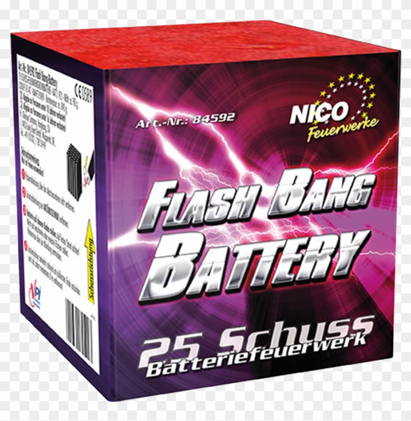 Nico Flash Bang Batterie Clipart #4360133