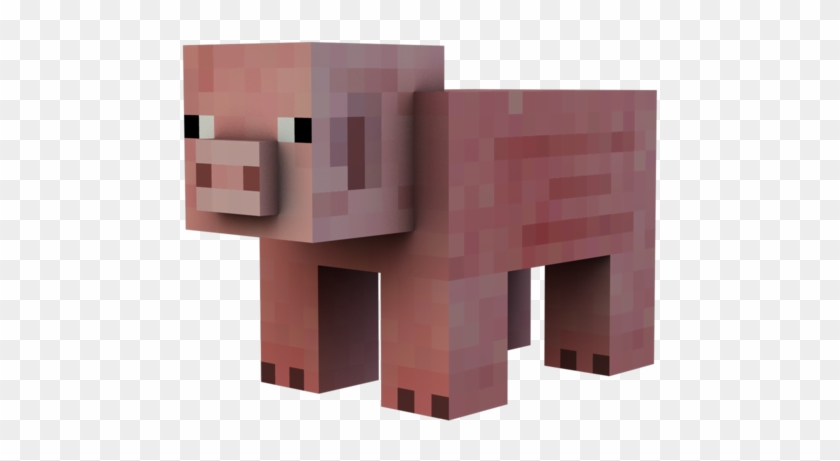 Vector Huge - Minecraft Pig Transparent Background Clipart #4360234