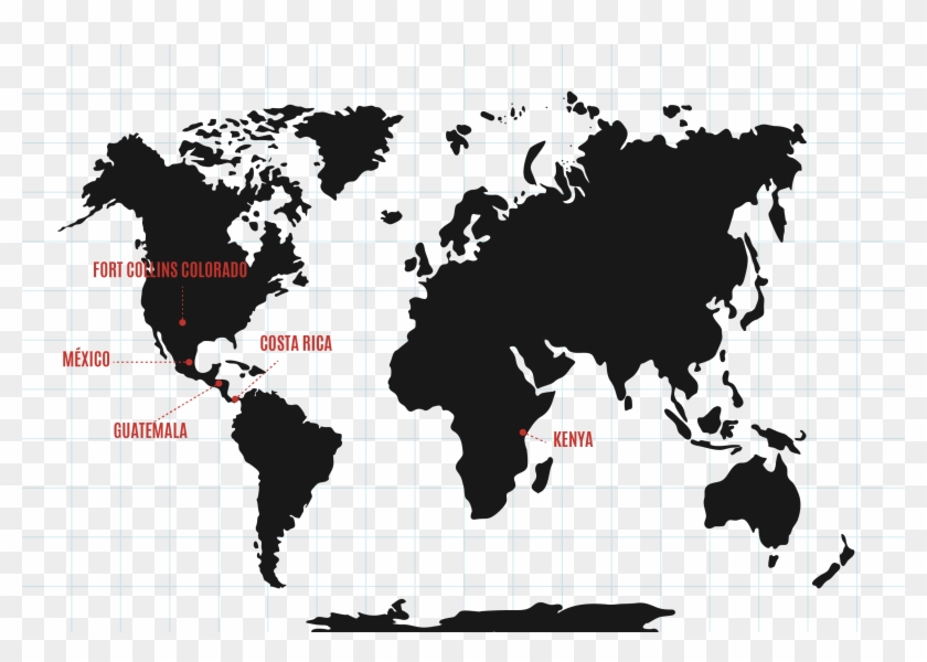 Mapa Campos Fofh - World Map Clipart #4360292