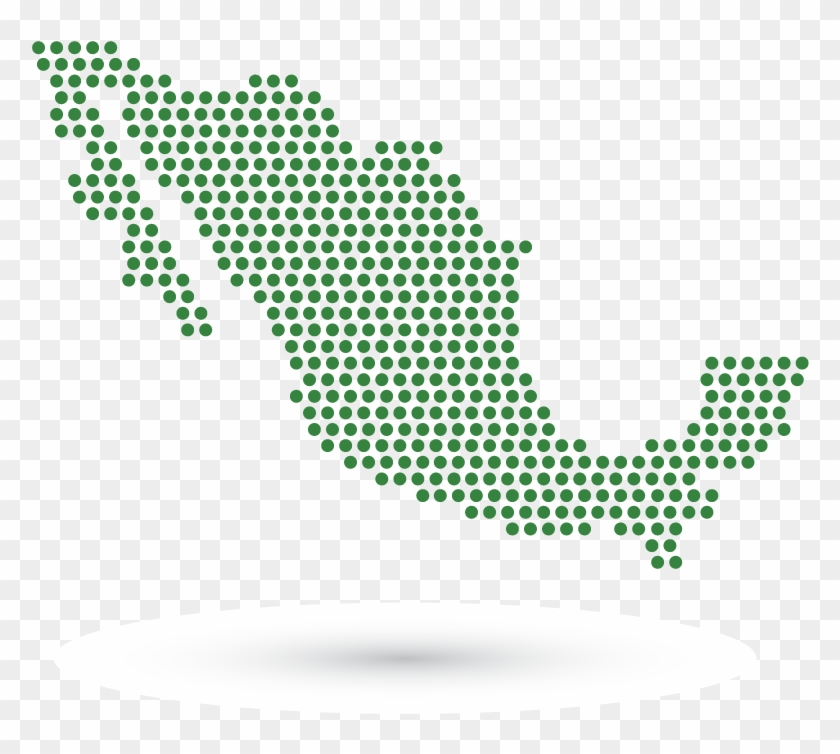 Ser La Casa De Bolsa Más Eficiente Del Mercado Mexicano - World Map Dotted Png Clipart