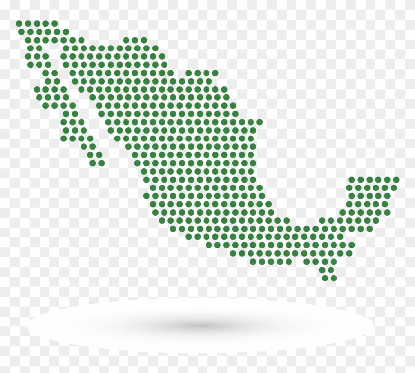 Ser La Casa De Bolsa Más Eficiente Del Mercado Mexicano - World Map Dotted Png Clipart #4360426
