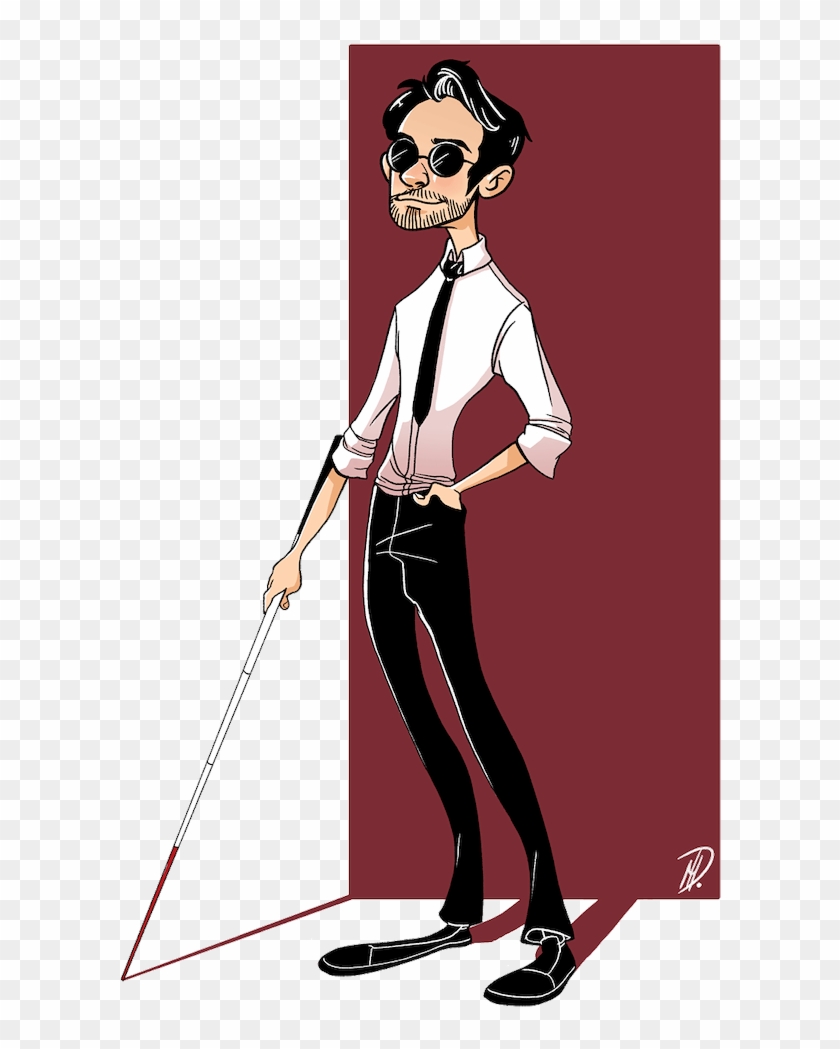 Matt Murdock From Daredevil - Cartoon Clipart