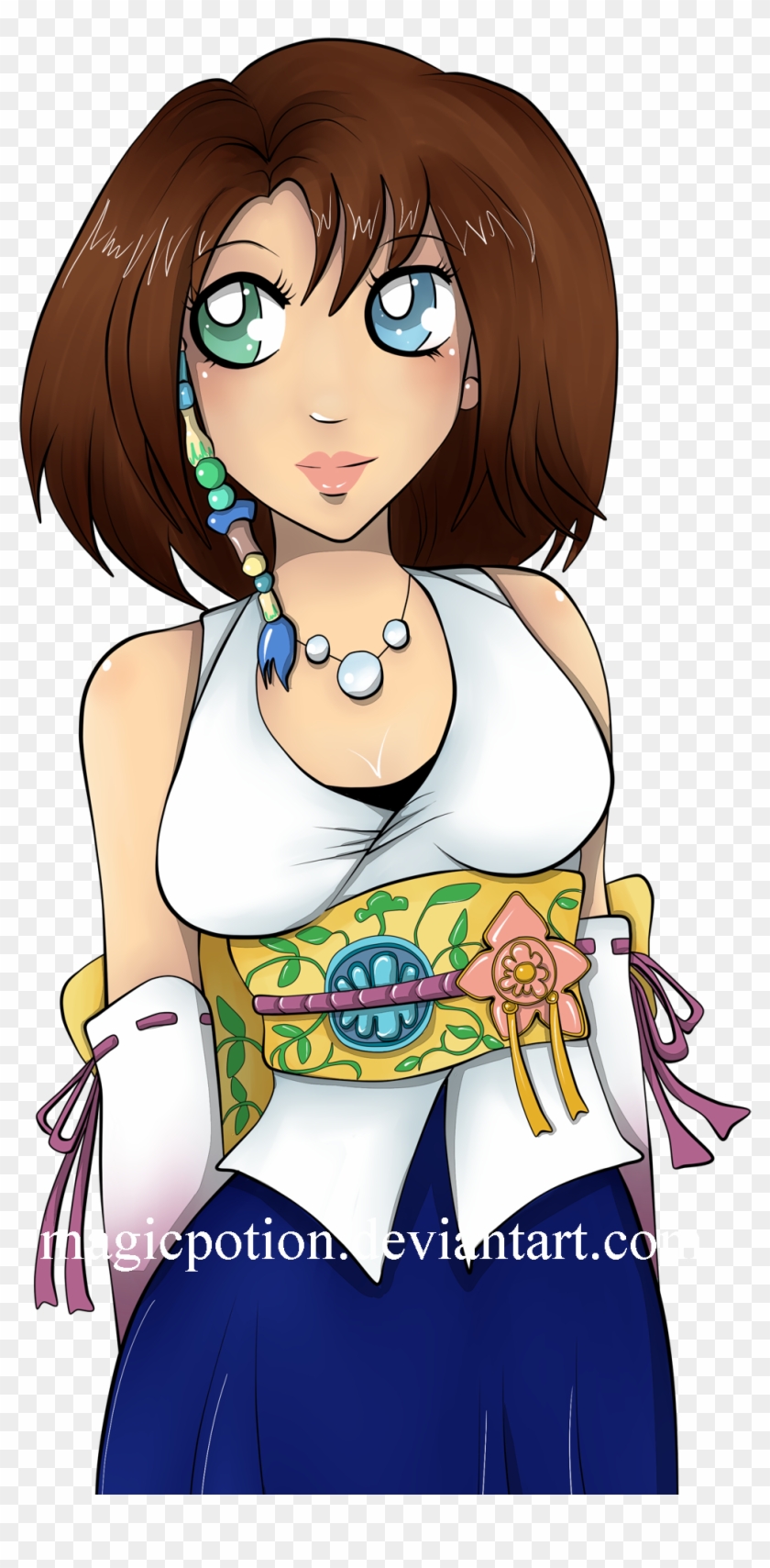 Yuna - Cartoon Clipart