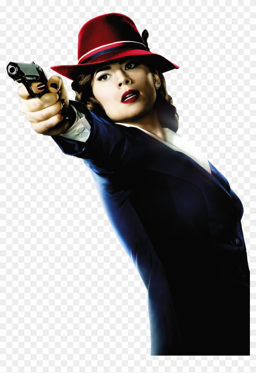 Transparent Peggy Carter - Agent Carter Clipart