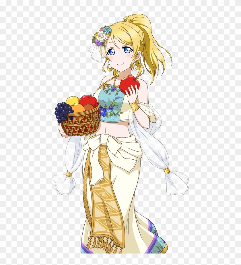 School Idol Tomodachi Cards Album 868 Ayase Eli Sr - Arabian Clothes Love Live Clipart #4361128