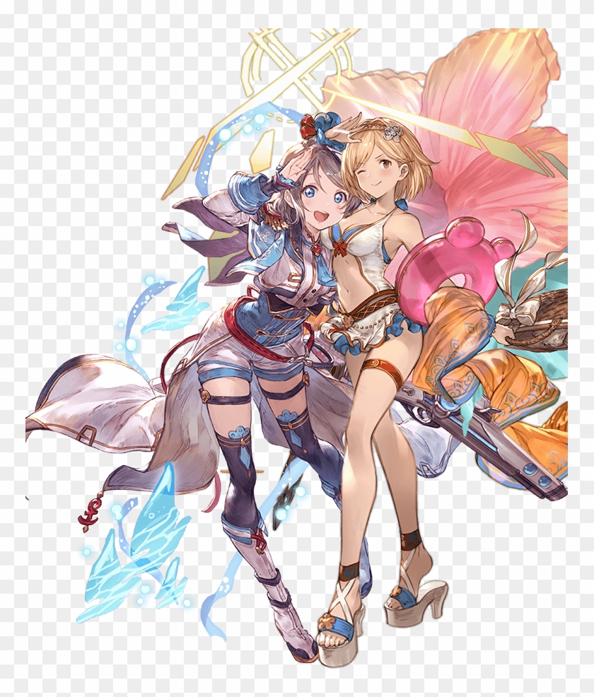 Djeeta , - You Watanabe Cards Transparent Clipart