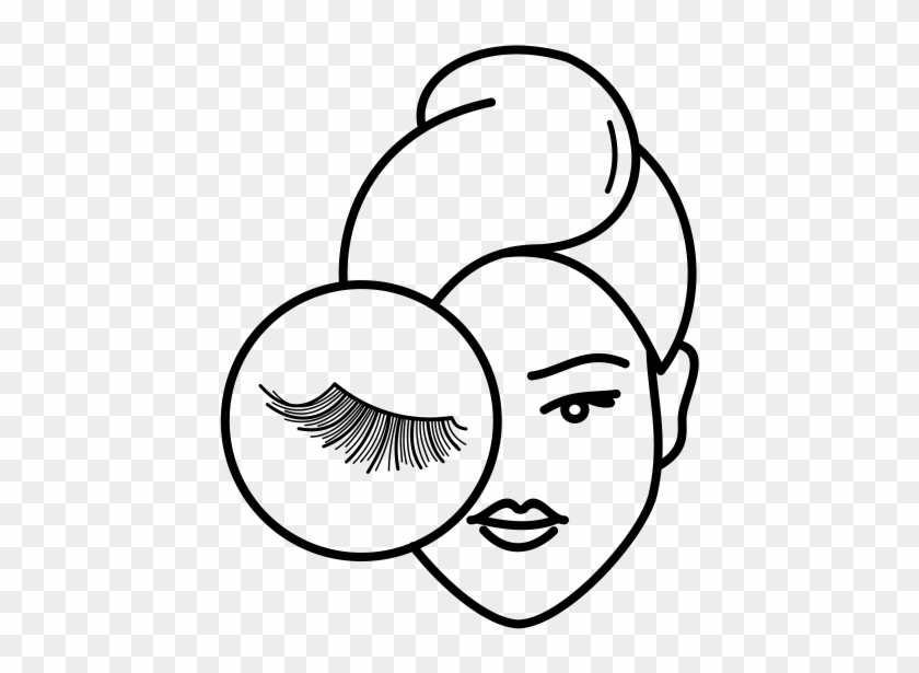 Eyelash Extensions - Microneedling Icon Clipart