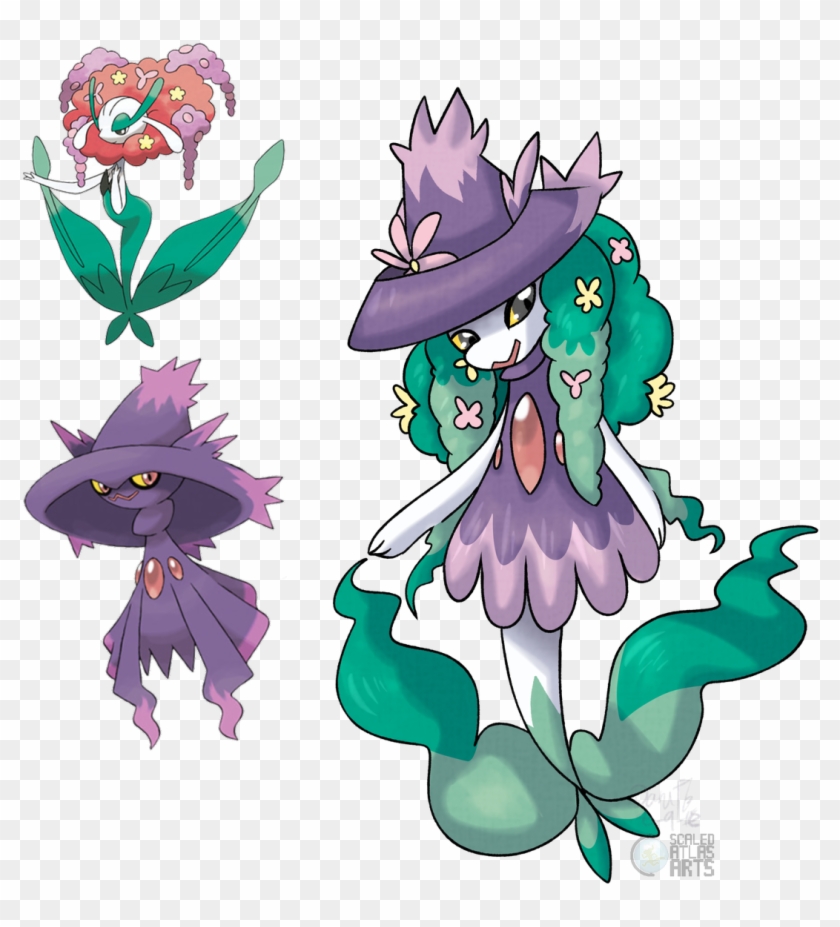 M'lady - Pokemon Mismagius Clipart