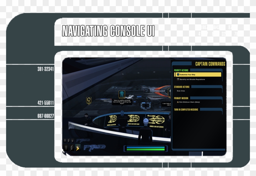 Star Trek Online - Star Trek Online Temporal Ships Bridge Clipart #4361751