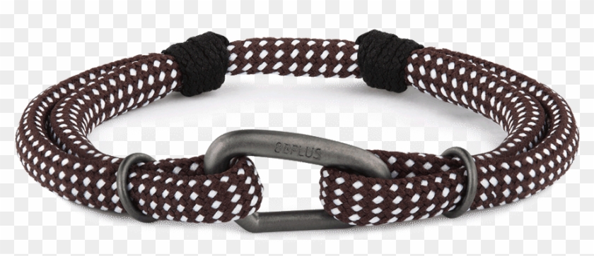 Wristband Prometheus Brown Pattern Gunmatt Carabiner - Rock Climbing Bracelet Clipart #4361914