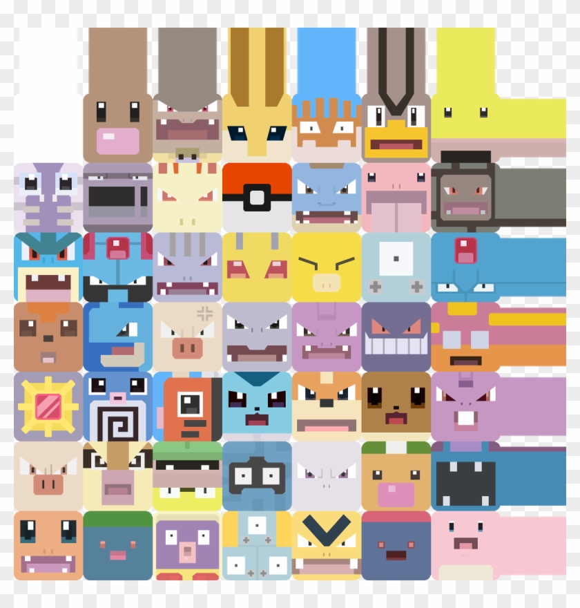 Pokemon Sprites For Questpic - Pokemon Quest Sprites Clipart #4361961