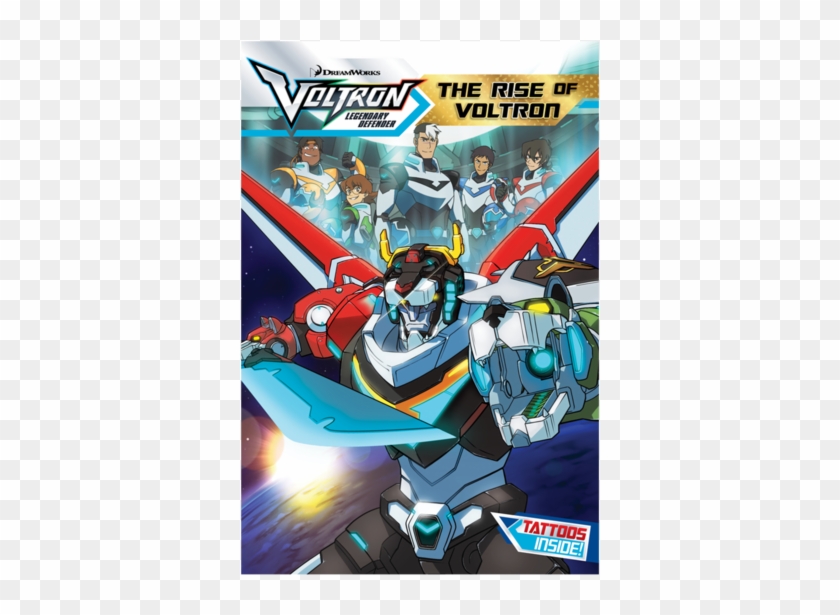 The Rise Of Voltron , Book - Voltron Legendary Defender #4 Clipart #4362992
