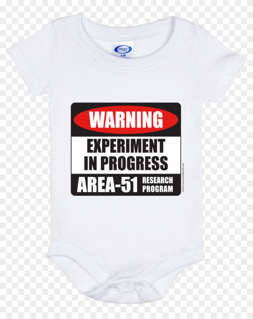 Area 51 Alien Baby Ufo Onesie 6 Month , Png Download - Active Shirt Clipart #4363244