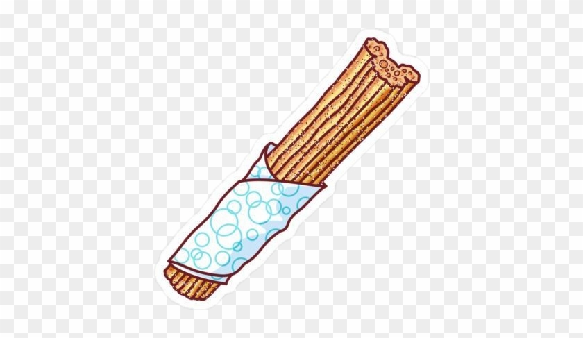 #churros #fritura #dulce #azucar #food #sugar - Churro Sticker Clipart #4363389