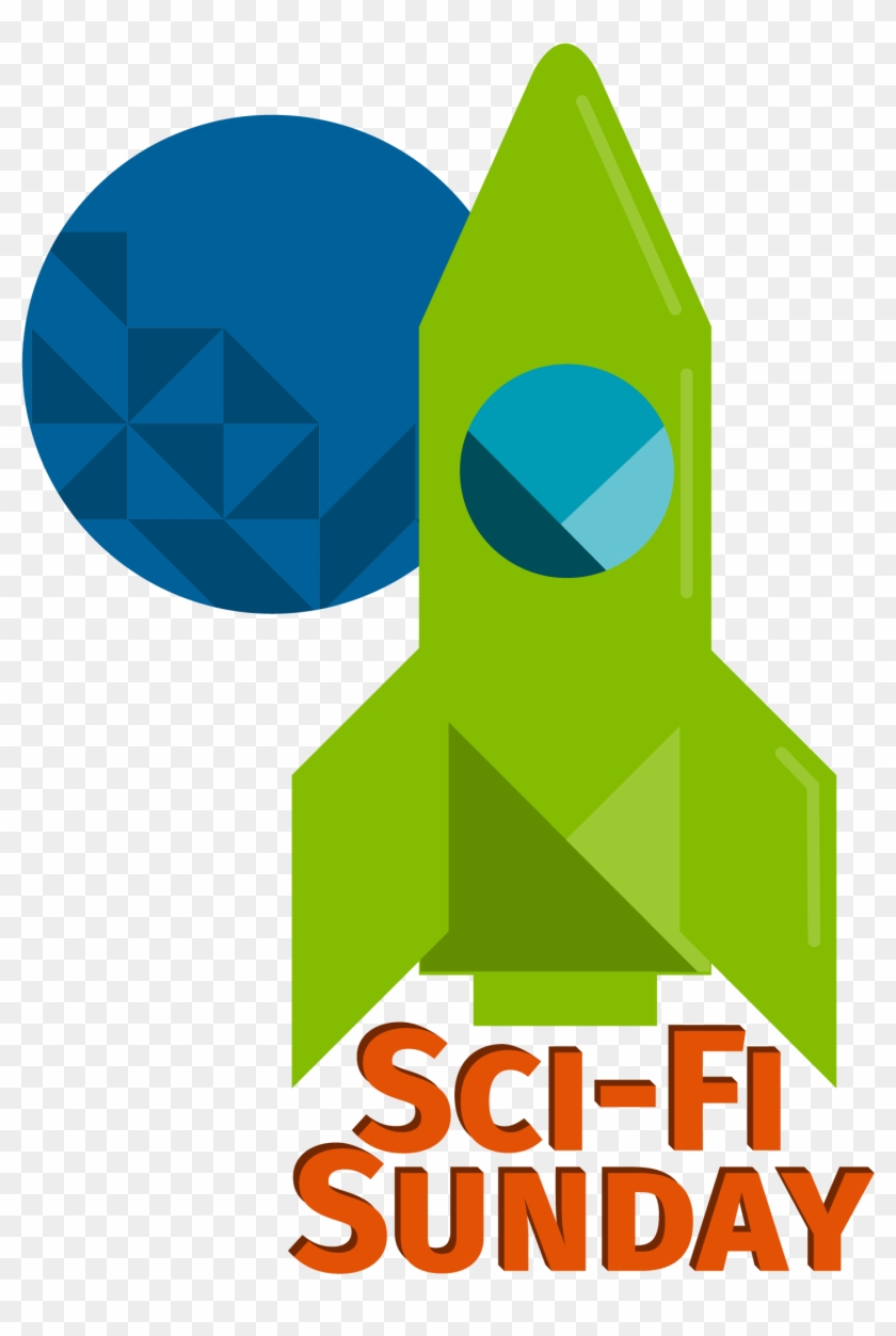 Sci-fi Day Ship W Logo Vertical2 Vertical - Graphic Design Clipart